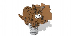 C117-001-01(00) Triceratops Springer - Sit In (No Backrest)